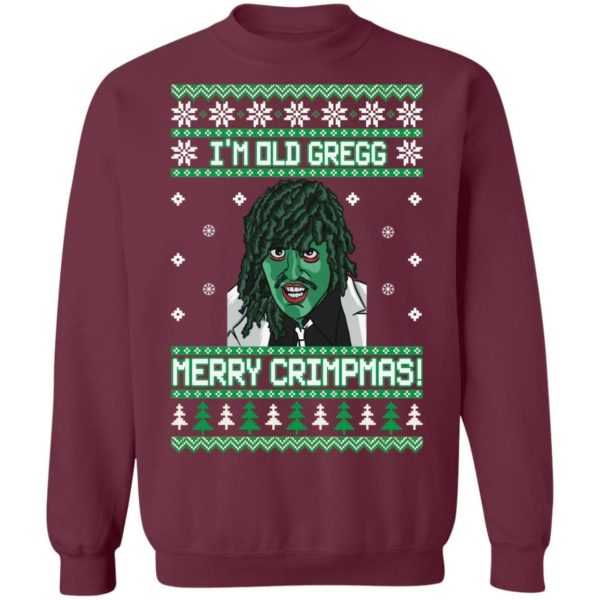 The Mighty Boosh I’m Old Gregg Merry Crimpmas Christmas Shirt Apparel