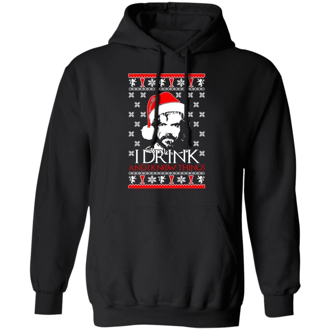 I Drink and i Know Thing Game of Thrones Ugly Christmas Sweater Apparel I Drink and i Know Thing Game of Thrones Ugly Christmas Sweater Apparel