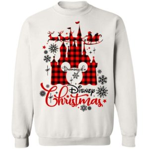 Dreaming of A Disney Christmas Shirt Apparel