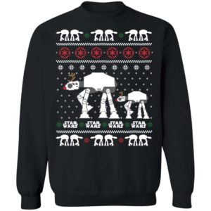 Star Wars At At Walker Christmas Sweater Apparel