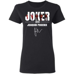 Joker 2019 Joaquin Phoenix Signature Shirt Apparel