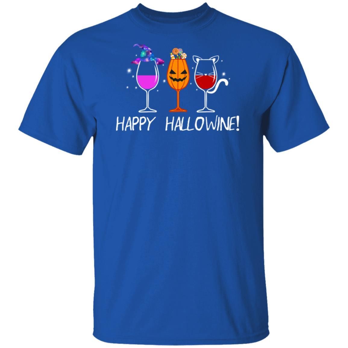 Happy Hallowine For Halloween Gift Shirt Apparel Happy Hallowine For Halloween Gift Shirt Apparel