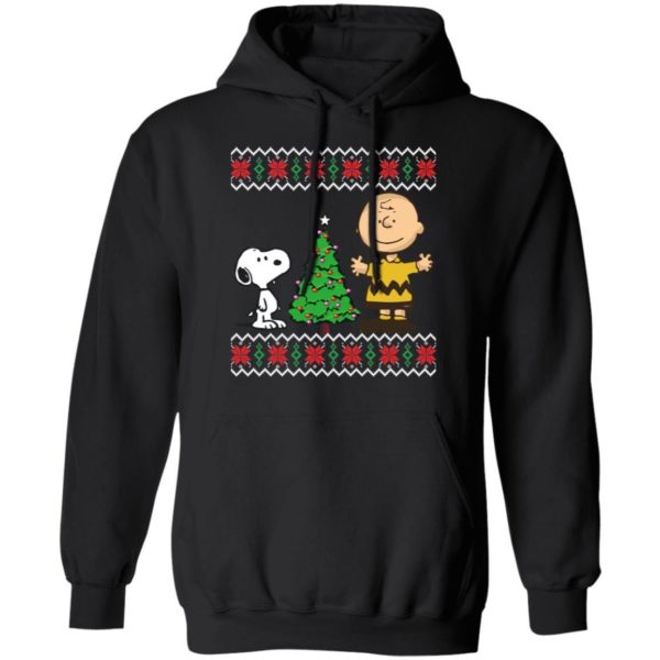 Peanuts Snoopy and Charlie Christmas Shirt Apparel