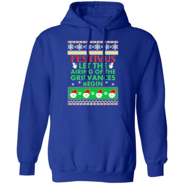 Festivus Let The Airing Of The Grievances Begin Christmas Shirt Apparel