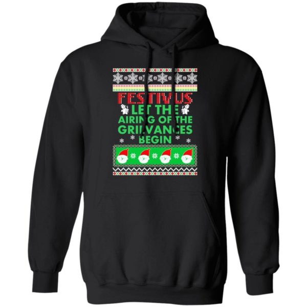 Festivus Let The Airing Of The Grievances Begin Christmas Shirt Apparel