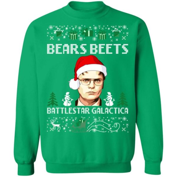 Bears Beets Battlestar Galactica The Office Sweatshirt Apparel