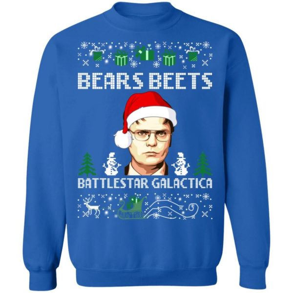 Bears Beets Battlestar Galactica The Office Sweatshirt Apparel