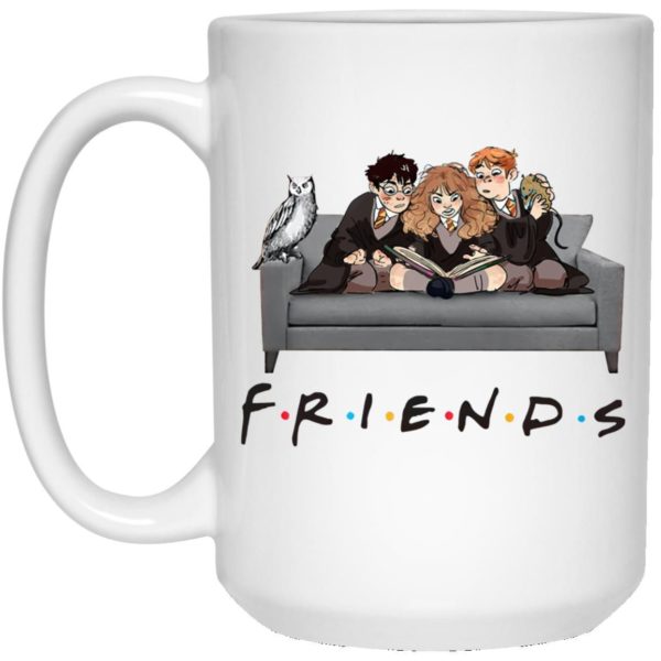 Harry Potter Hermione Granger & Ron Weasley FRIENDS Coffee Mug Apparel