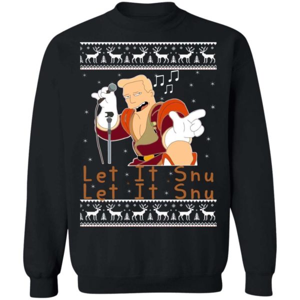 Zapp Brannigan Let It SNU Christmas Shirt Uncategorized