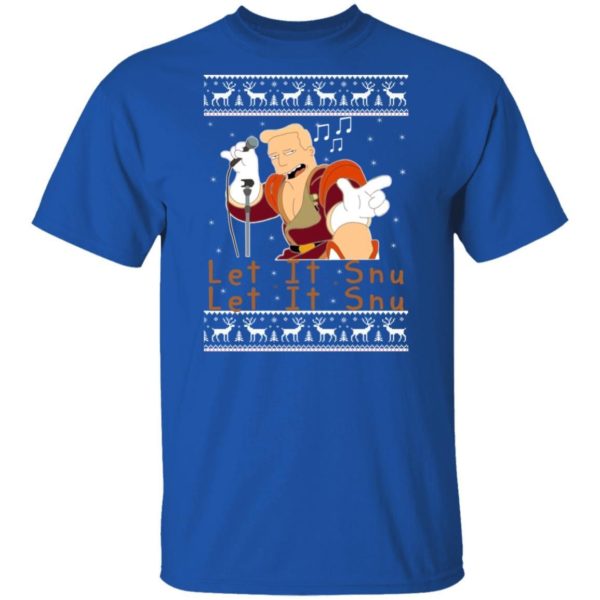 Zapp Brannigan Let It SNU Christmas Shirt Uncategorized