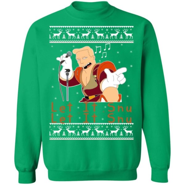 Zapp Brannigan Let It SNU Christmas Shirt Uncategorized