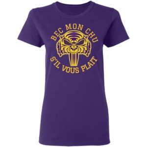 Cajun French Saying Bec Mon Chu S’il Vous Planit Shirt Apparel