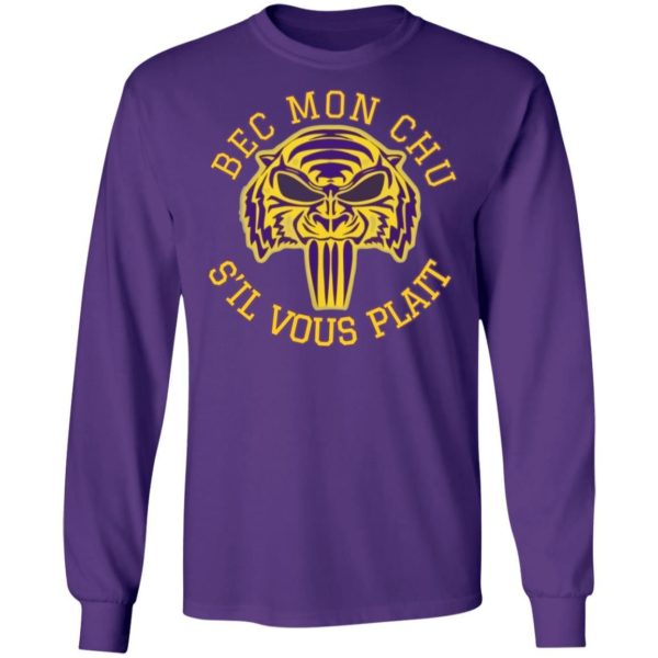 Cajun French Saying Bec Mon Chu S’il Vous Planit Shirt Apparel