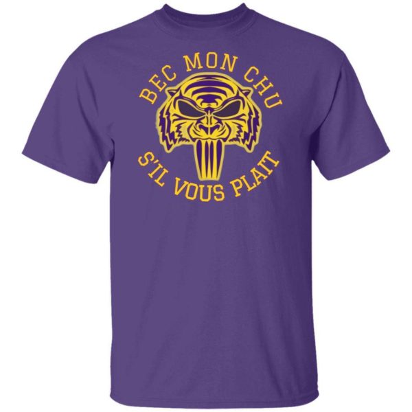 Cajun French Saying Bec Mon Chu S’il Vous Planit Shirt Apparel