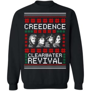 Creedence Clearwater Revival Christmas Shirt Apparel