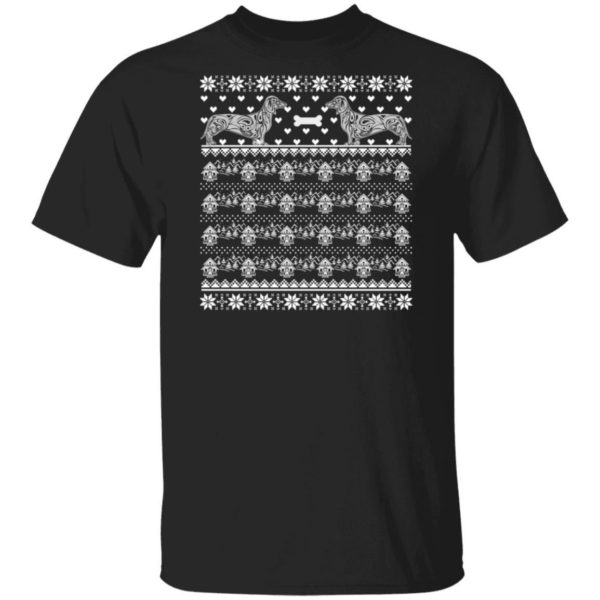 Dachshund Christmas Shirt Apparel