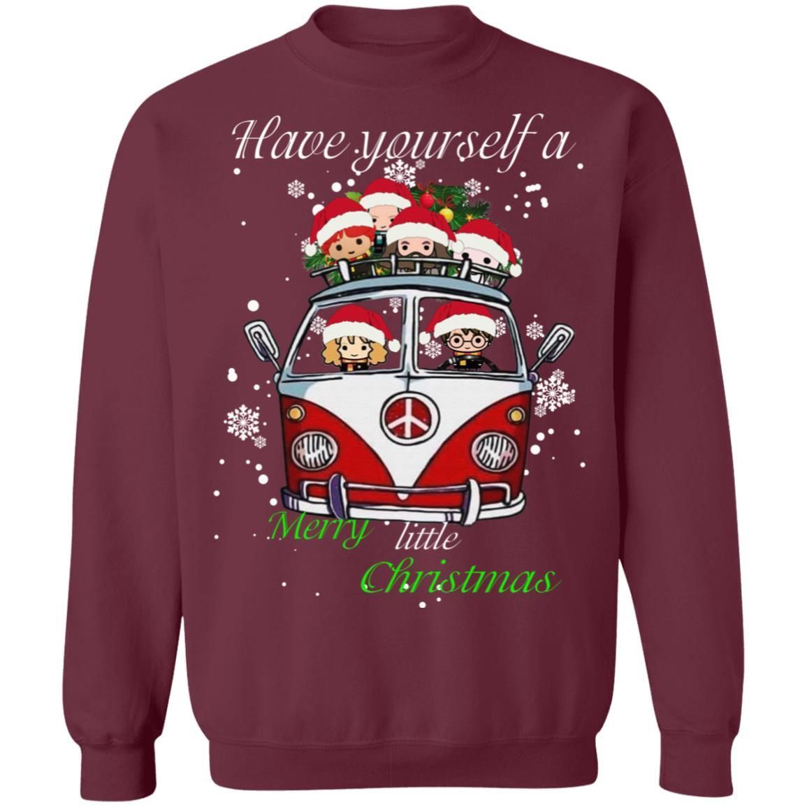 Hippie Car Harry Potter Have Yourself A Merry Little Christmas Shirt Apparel Hippie Car Harry Potter Have Yourself A Merry Little Christmas Shirt Apparel
