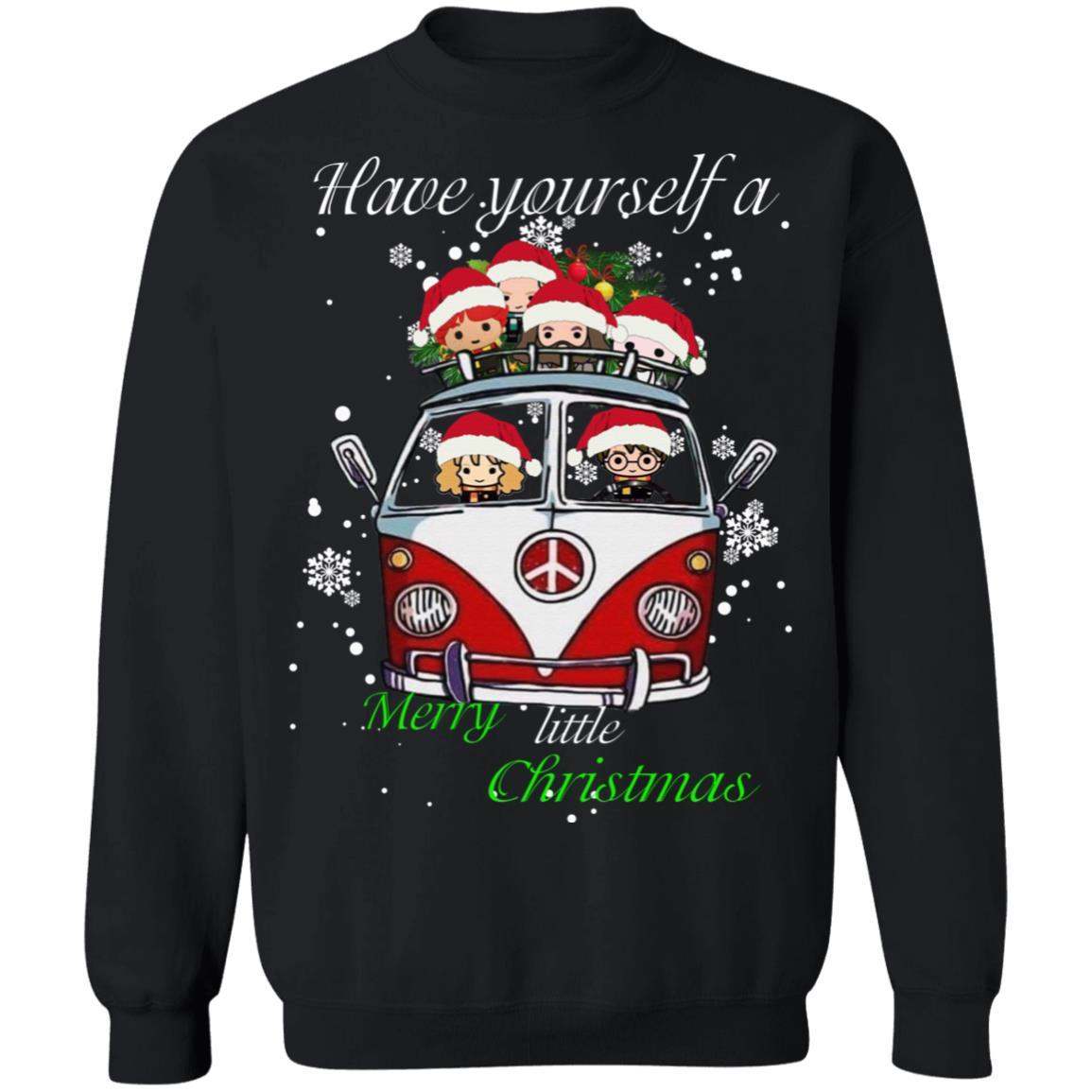 Hippie Car Harry Potter Have Yourself A Merry Little Christmas Shirt Apparel Hippie Car Harry Potter Have Yourself A Merry Little Christmas Shirt Apparel