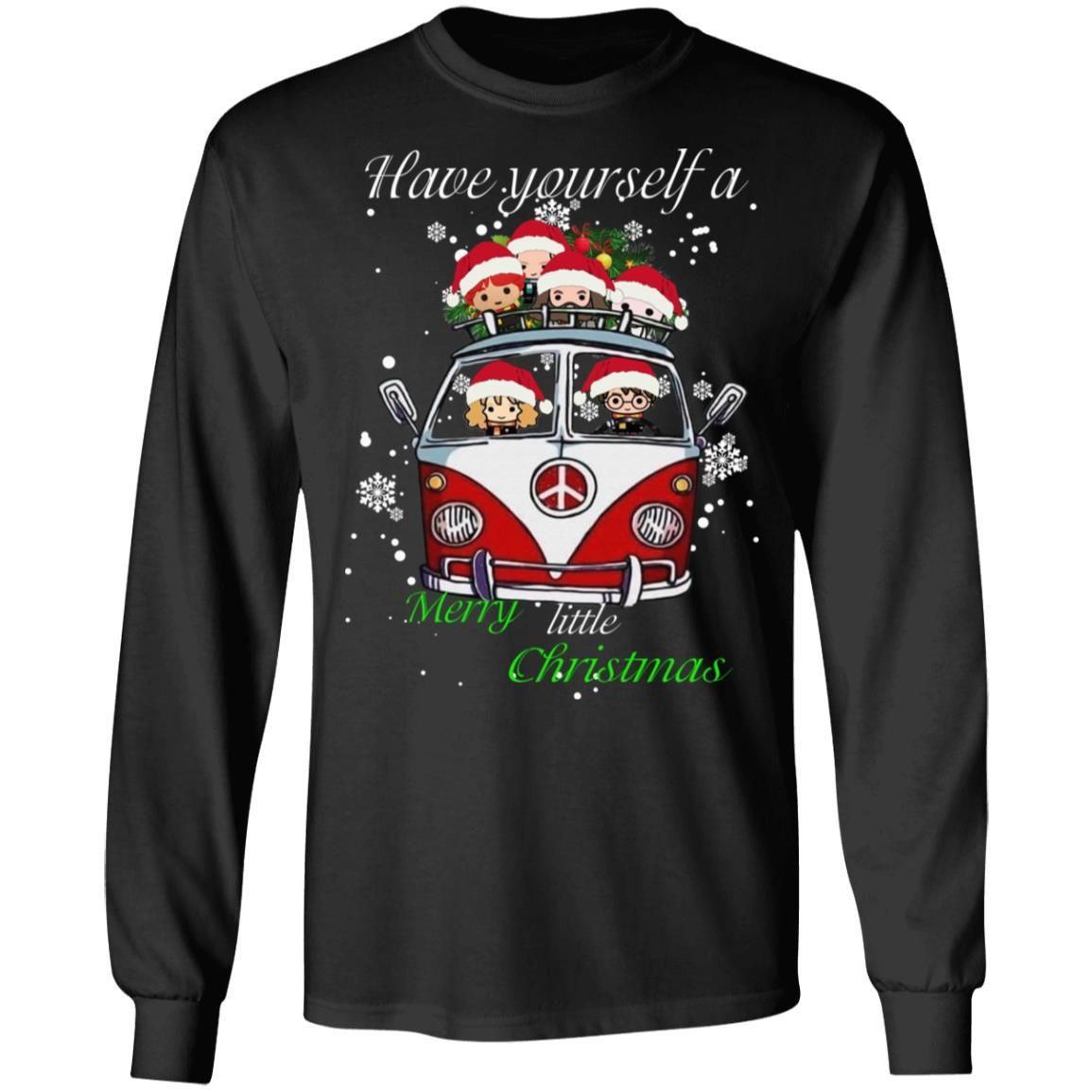 Hippie Car Harry Potter Have Yourself A Merry Little Christmas Shirt Apparel Hippie Car Harry Potter Have Yourself A Merry Little Christmas Shirt Apparel