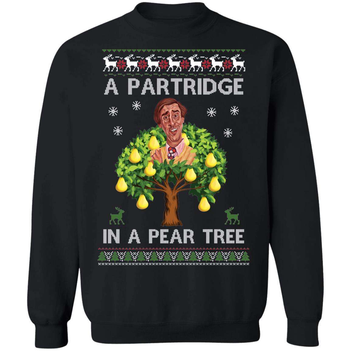 Alan Partridge In A Pear Tree Christmas Shirt Apparel Alan Partridge In A Pear Tree Christmas Shirt Apparel