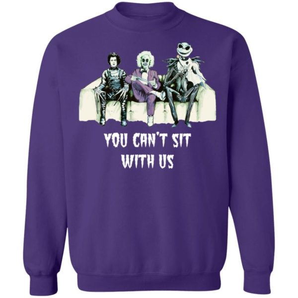 Beetlejuice Edward Jack Tim Burton You Can’t Sit With Us Shirt Apparel