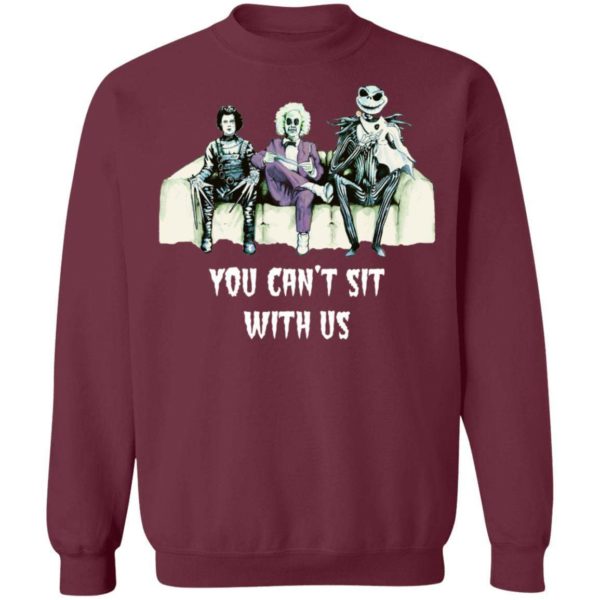 Beetlejuice Edward Jack Tim Burton You Can’t Sit With Us Shirt Apparel