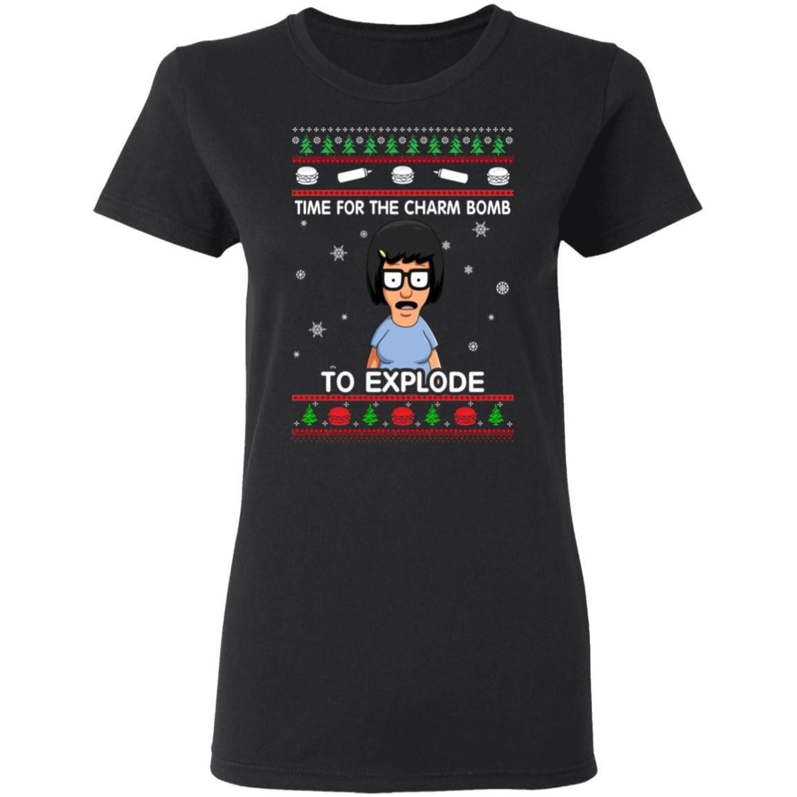 Bob’s Burgers – Time For The Charm Bomb To Explode Christmas Sweatshirt Apparel Bob’s Burgers – Time For The Charm Bomb To Explode Christmas Sweatshirt Apparel