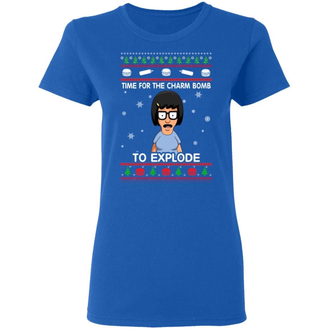 Bob’s Burgers – Time For The Charm Bomb To Explode Christmas Sweatshirt Apparel Bob’s Burgers – Time For The Charm Bomb To Explode Christmas Sweatshirt Apparel