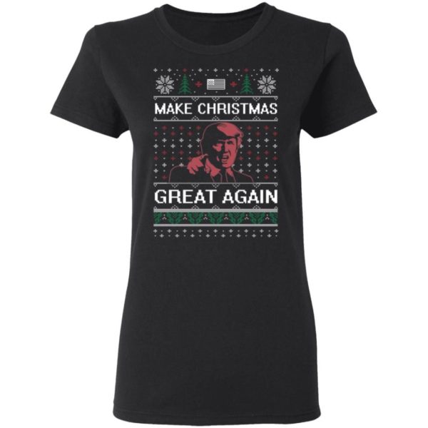 Donald Trump Make Christmas Great Again Shirt Apparel