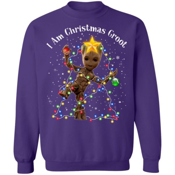 I Am Christmas Groot Christmas Shirt Apparel