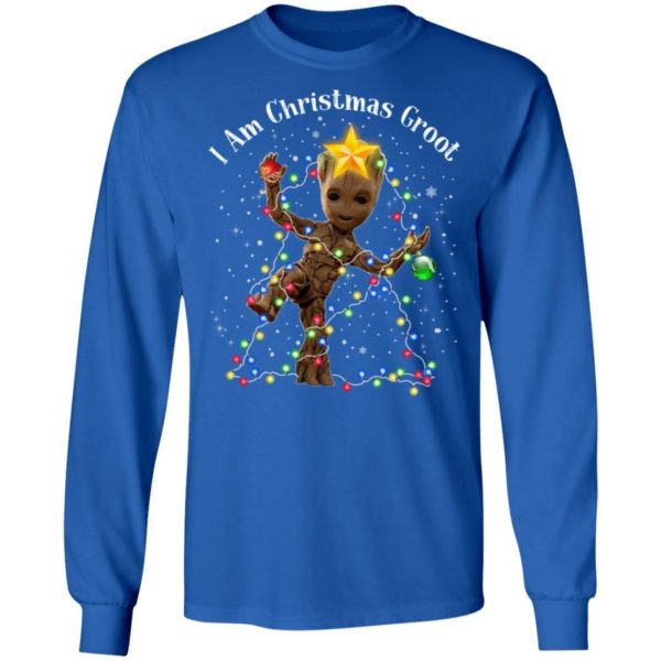 I Am Christmas Groot Christmas Shirt Apparel