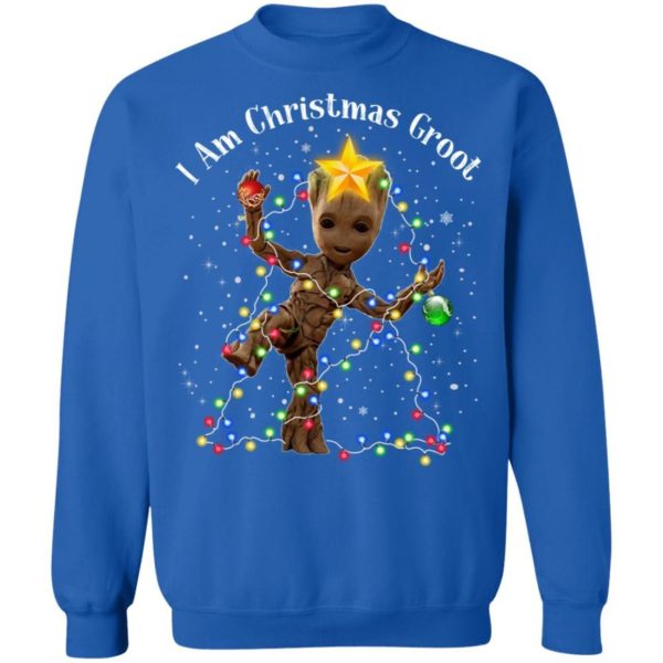 I Am Christmas Groot Christmas Shirt Apparel