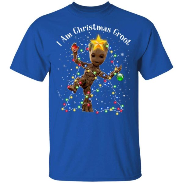 I Am Christmas Groot Christmas Shirt Apparel