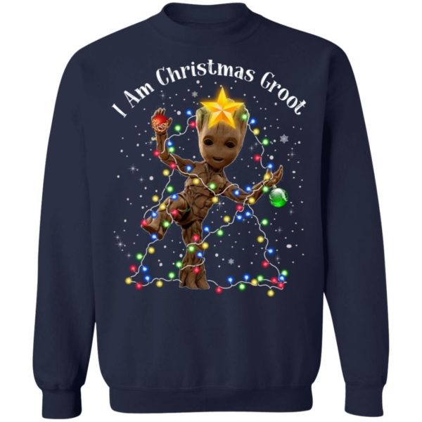 I Am Christmas Groot Christmas Shirt Apparel