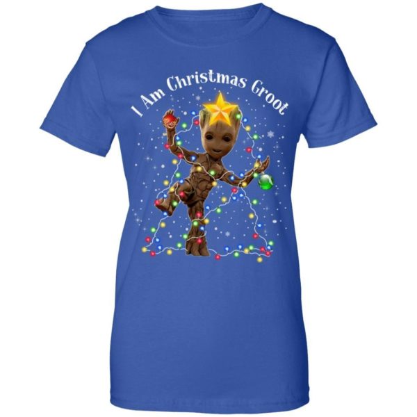 I Am Christmas Groot Christmas Shirt Apparel