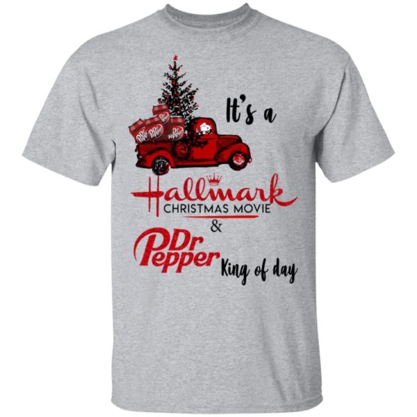 Snoopy It’s A Hallmark Christmas Movies And Dr Pepper Kind Of Day shirt Apparel