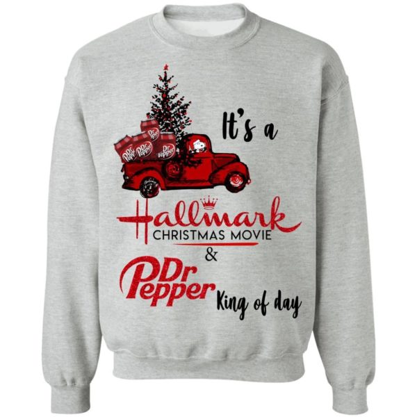 Snoopy It’s A Hallmark Christmas Movies And Dr Pepper Kind Of Day shirt Apparel