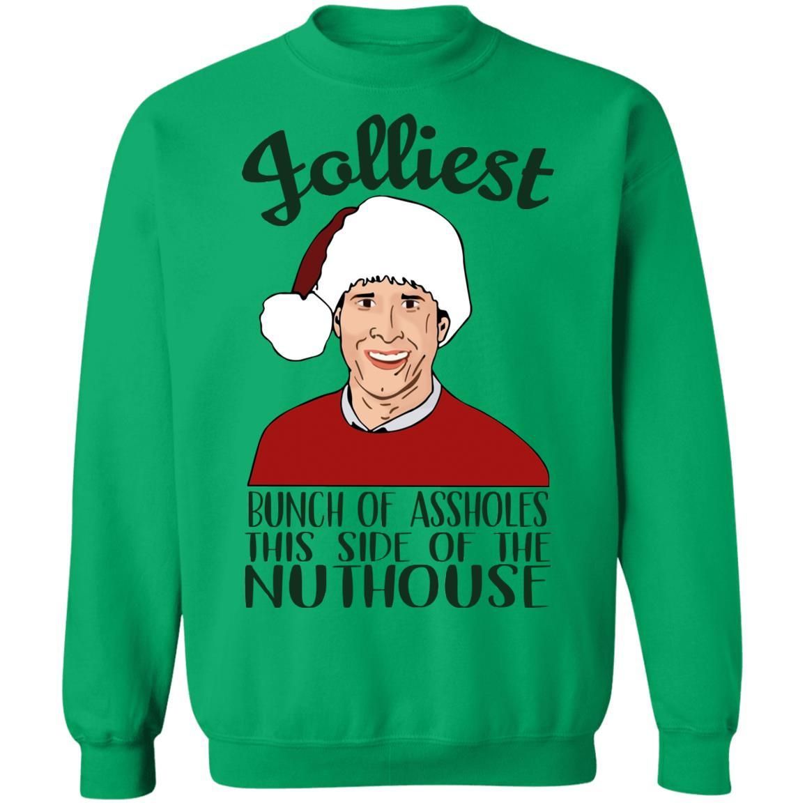 Jolliest Bunch of Assholes This Side Of The Nuthouse Christmas Shirt Apparel Jolliest Bunch of Assholes This Side Of The Nuthouse Christmas Shirt Apparel