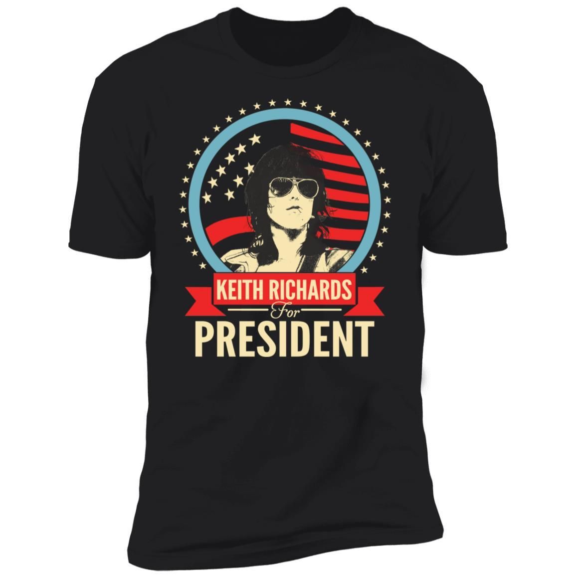 Keith Richards President Shirt Apparel Keith Richards President Shirt Apparel