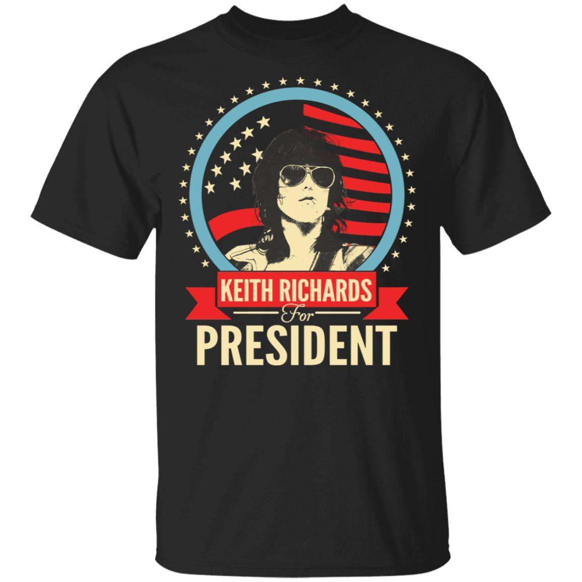 Keith Richards President Shirt Apparel Keith Richards President Shirt Apparel