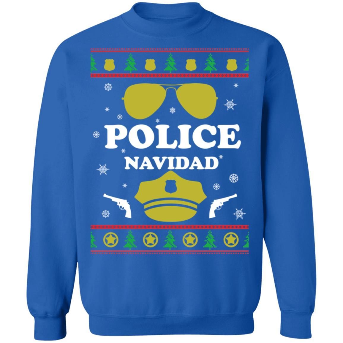 police navidad shirt