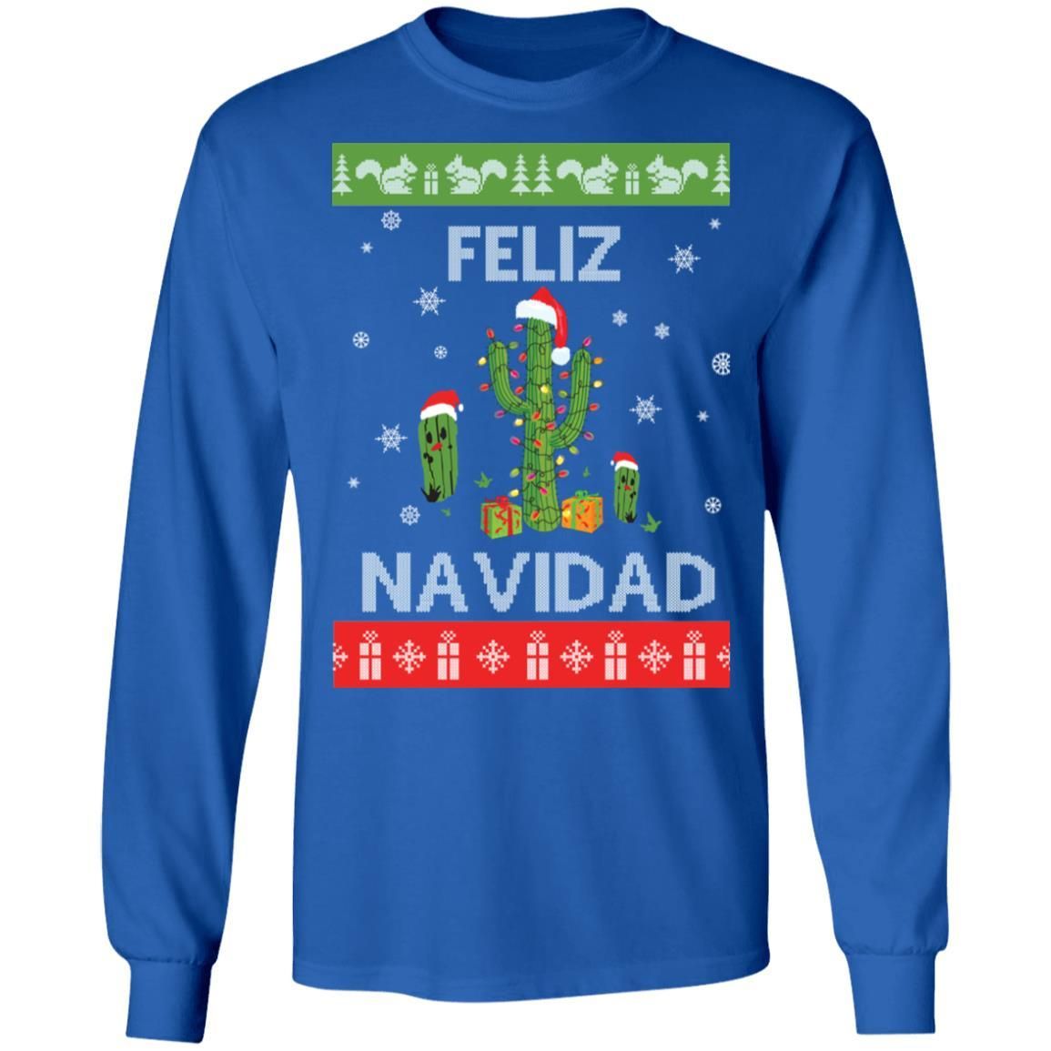 Feliz Navidad Christmas Sweatshirt Apparel Feliz Navidad Christmas Sweatshirt Apparel