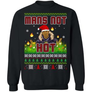 Big Shaq Mans Not Hot Christmas Sweater Apparel