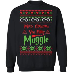 Merry Christmas You Filthy Muggle Harry Potter Sweater Apparel