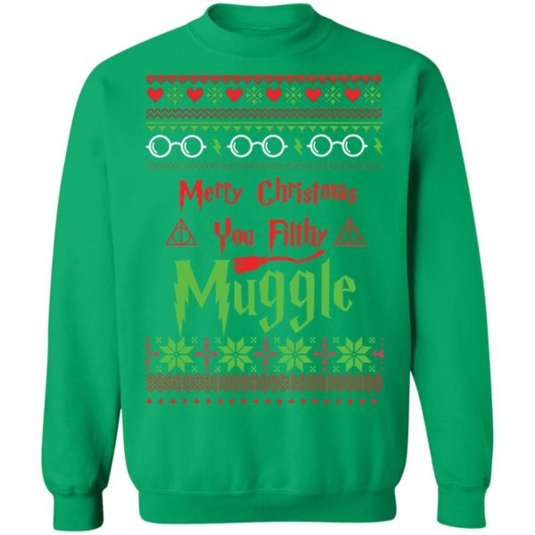Merry Christmas You Filthy Muggle Harry Potter Sweater Apparel