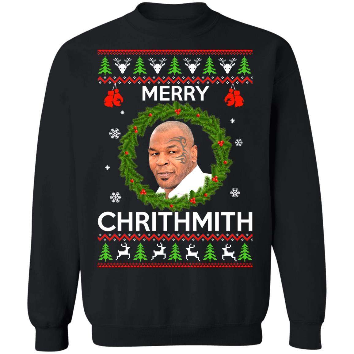 Mike Tyson Merry Chritmith Christmas Sweater Apparel Mike Tyson Merry Chritmith Christmas Sweater Apparel