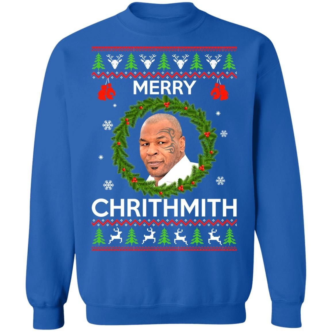 Mike Tyson Merry Chritmith Christmas Sweater Apparel Mike Tyson Merry Chritmith Christmas Sweater Apparel