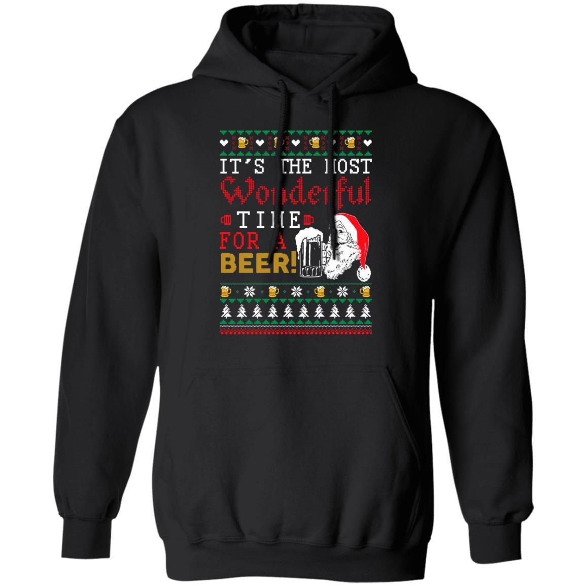 Its The Most Wonderful Time For A Beer Christmas Sweater Apparel Its The Most Wonderful Time For A Beer Christmas Sweater Apparel