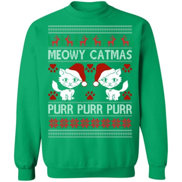 Meowy Catmast Pur Pur Pur Christmas Shirt Apparel