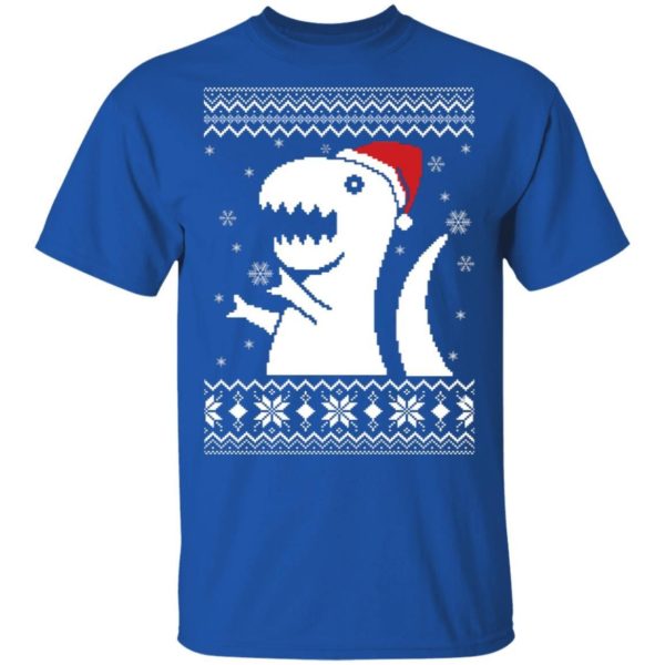 T Rex Christmas Sweater Uncategorized